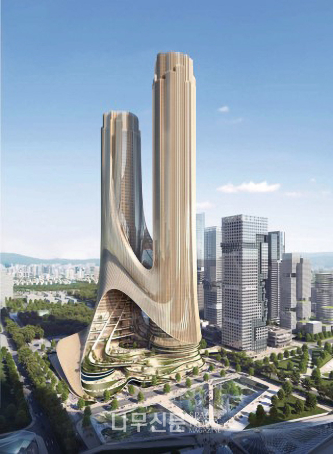 그림 1. 세계적인 고층 목조건축물의 계획안