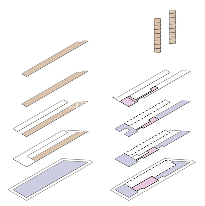 기존 유진상가                   /                             N:EW진상가