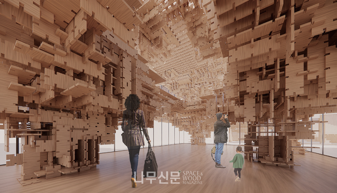 전시관 1층 메인홀.