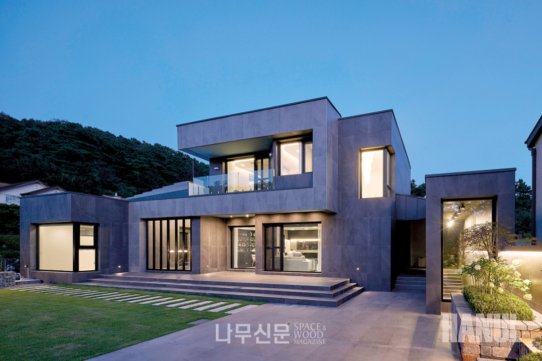 하눌주택의 용인 단독주택 ‘더 네스트’. 사진제공=에스알펜스터.