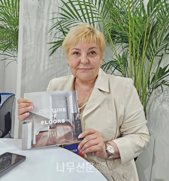 마르가리타 카잔체바 파이넥스 수출담당 이사.