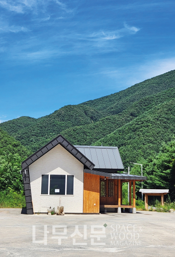 모던한옥 외부 모습.